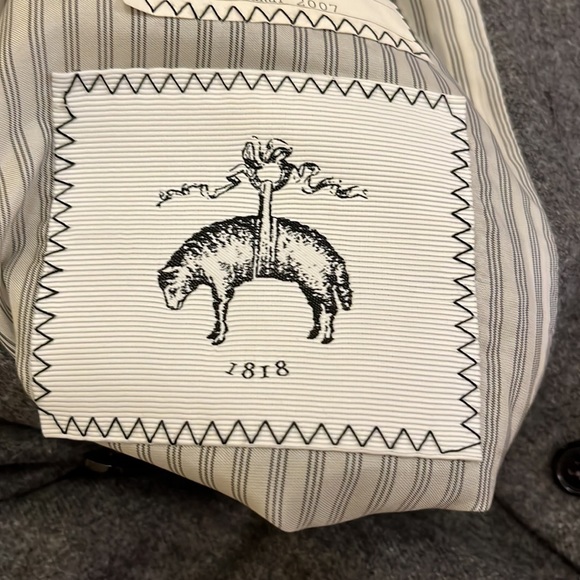 Women's Black Fleece by Thom Browne wool top - Picture 4 of 7